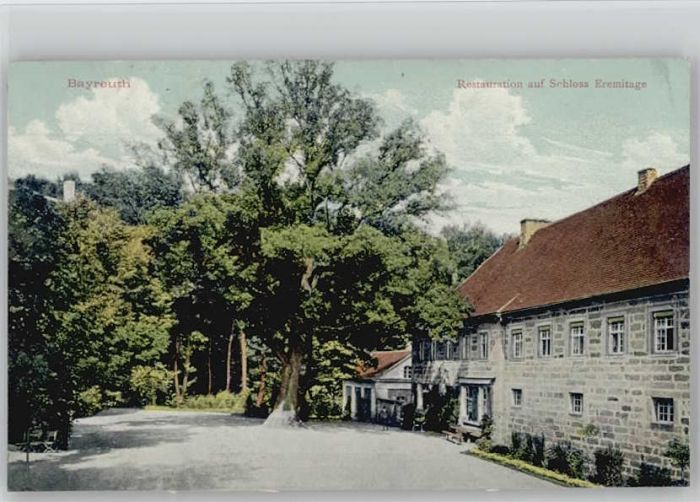 Bayreuth Restaurant Schloss Eremitage