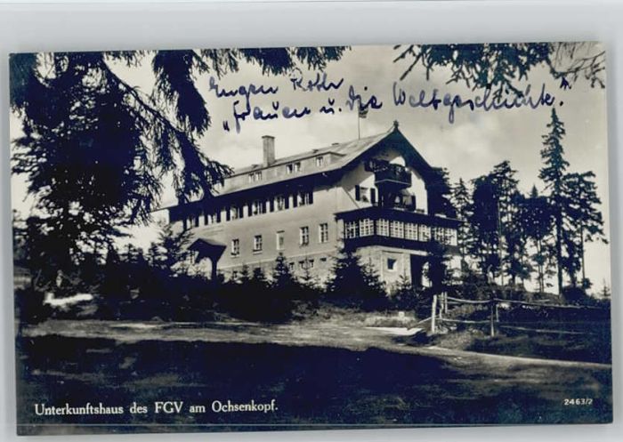 Fleckl Unterkunftshaus Ochsenkopf