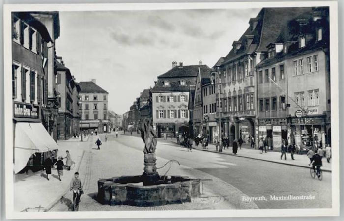 BAYREUTH Bayern Maximilianstrasse