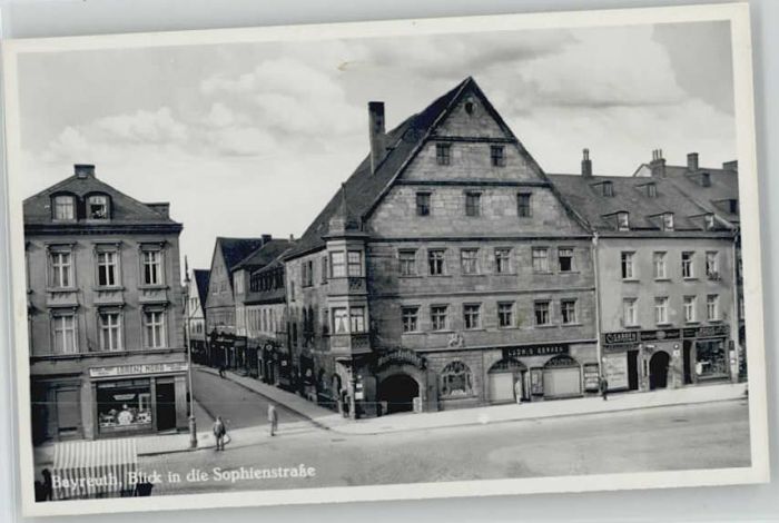 BAYREUTH Bayern Sophienstrasse