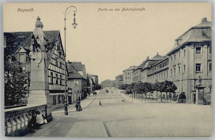 BAYREUTH Bayern Bahnhofstrasse