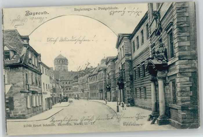 Bayreuth Regierungsgebäude Postgebäude x
