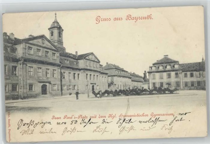 Bayreuth Jean Pauls-Platz Gymnasium