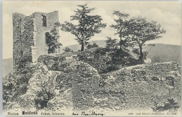 Streitberg Oberfranken Ruine Neideck