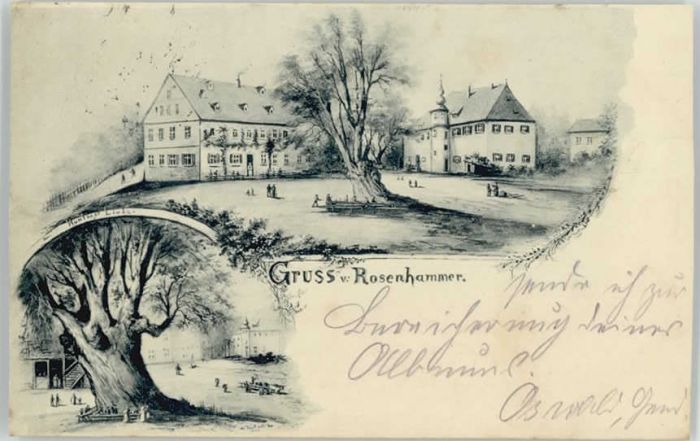 Rosenhammer Weidenberg Rosenhammer KünstlerW. Trost