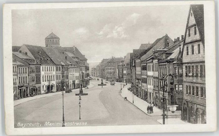 BAYREUTH Bayern Maximilianstrasse