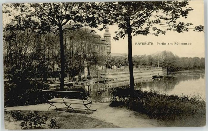 BAYREUTH Bayern Roehrensee