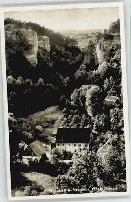 Streitberg Oberfranken Schauertal