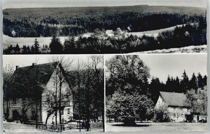 Gefrees Schweinsbach Pension Waldschenke Schwei