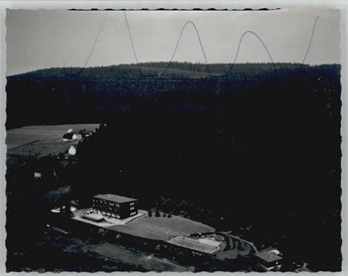 Bischofsgruen Bischofsgruen Fliegeraufnahme Schwimmba