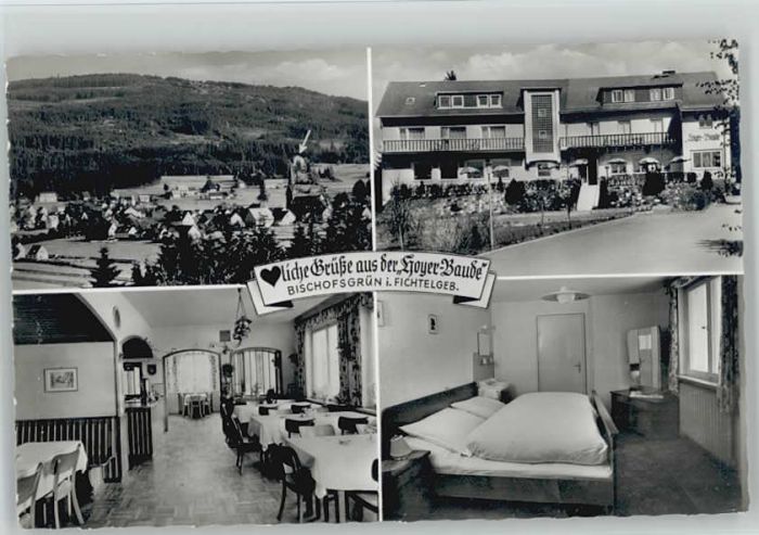 Bischofsgruen oyer Baude x 1965