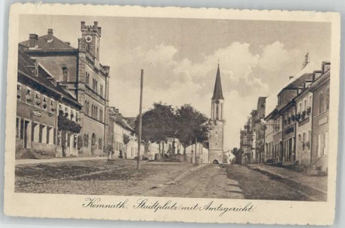 Kemnath Stadt Amtsgericht Stadtplatz x 1920