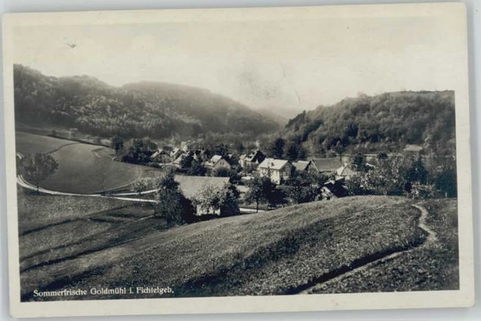Goldmuehl Fichtelgebirge x 1932
