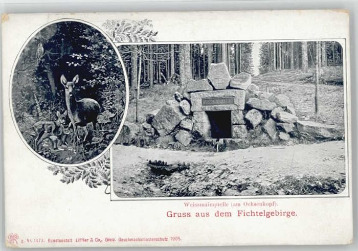 Bischofsgruen eissmainquelle Ochsenkopf * 1900