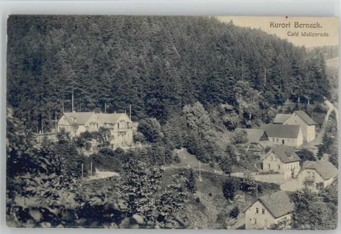 Bad Berneck Cafe Wallenrode x 1913