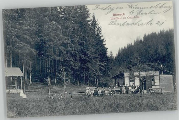 Bad Berneck Waldlust Oelsnitztal x 1908