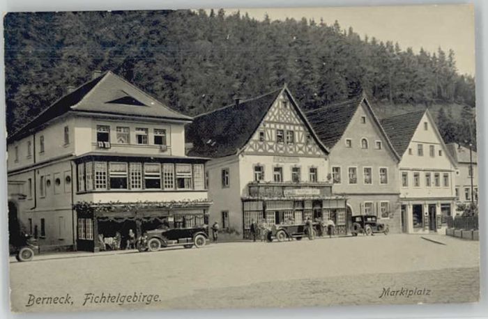 Bad Berneck Marktplatz * 1910