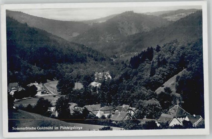 Goldmuehl Fichtelgebirge Goldmuehl Fichtelgebirge  x 1938