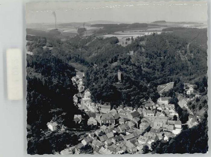 Bad Berneck Fliegeraufnahme * 1960