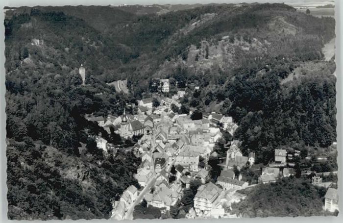 Bad Berneck Fliegeraufnahme * 1960