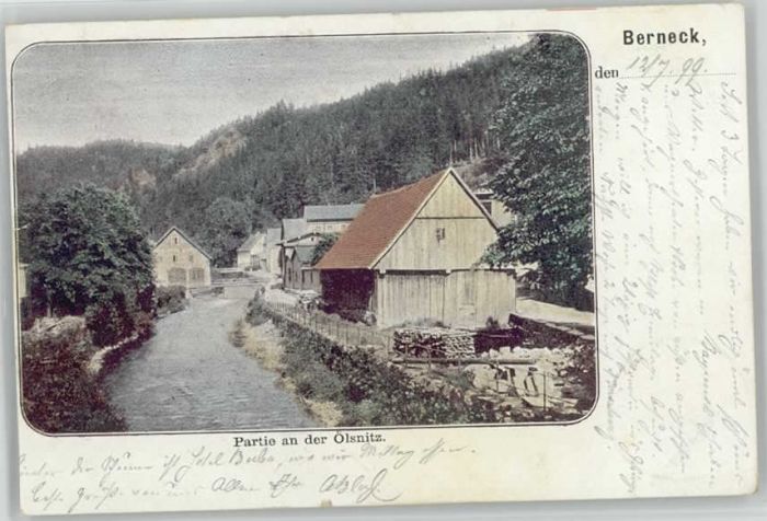 Bad Berneck Ölsnitz x 1899