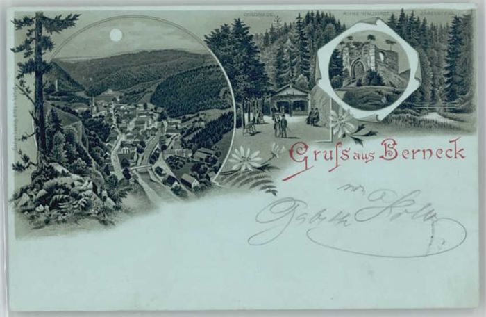 Bad Berneck Litho x 1899