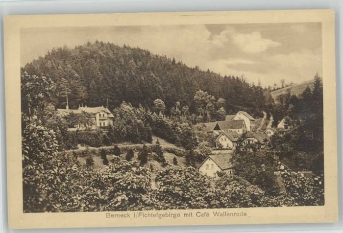 Bad Berneck Cafe Wallenrode * 1920