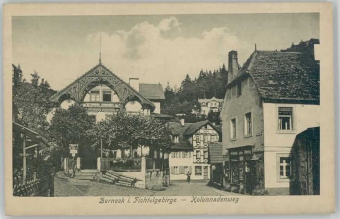 Bad Berneck Kolonnadenweg * 1922