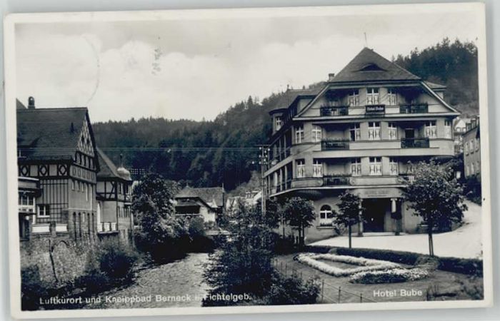 Bad Berneck Hotel Bube x 1933