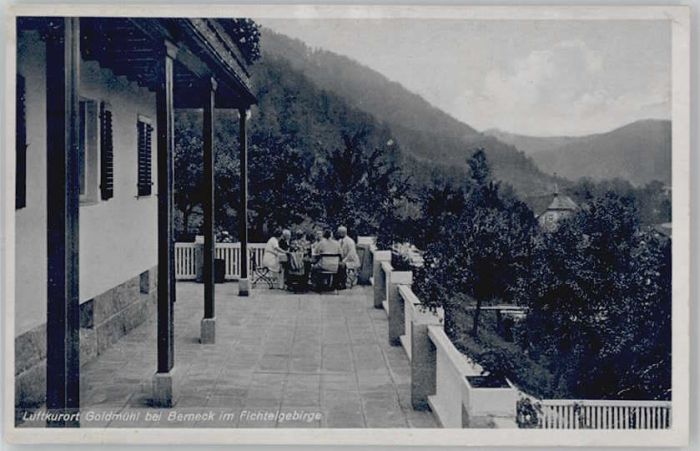 Goldmuehl Fichtelgebirge asthof Schwarzes Ross x 1940