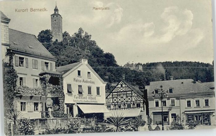 Bad Berneck Marktplatz * 1910