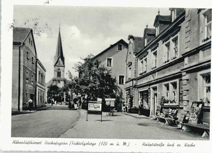 Bischofsgruen auptstrasse x 1957