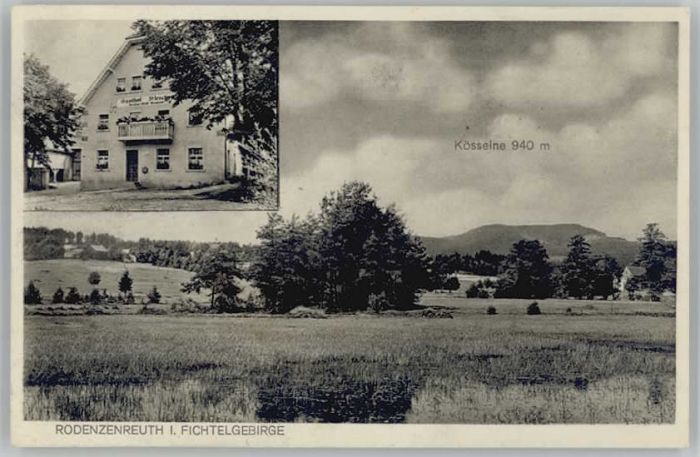 Rodenzenreuth Gasthof Hirschen x 1921-1965