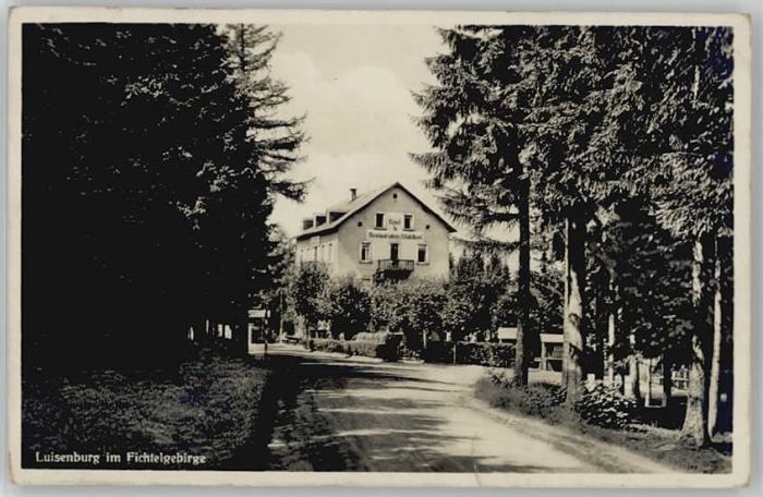 Wunsiedel Hotel Pension Waldlust x 1938