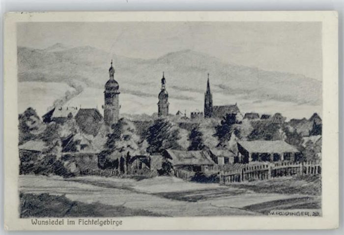 Wunsiedel KünstlerRüdinger x 1921-1965