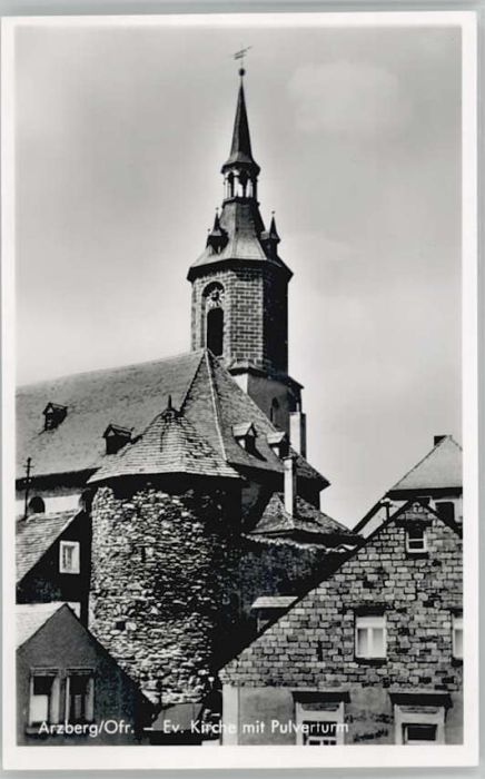 Arzberg Oberfranken Arzberg Pulverturm * 1921-1965