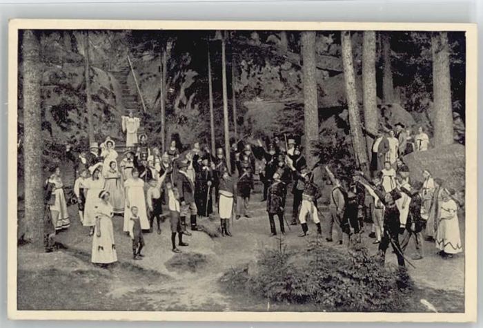 Wunsiedel Bergfestspiel Die Losburg * 1890-1920