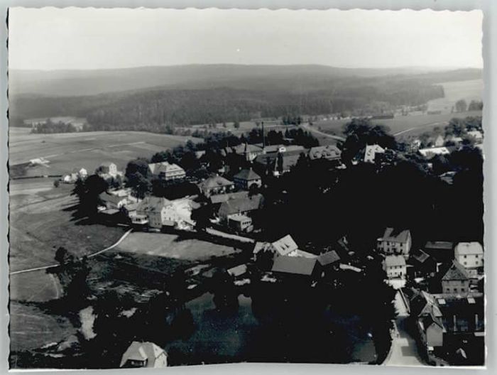 Friedenfels Fliegeraufnahme * 1961