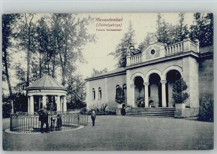 Bad Alexandersbad Badeanstalt * 1890-1920