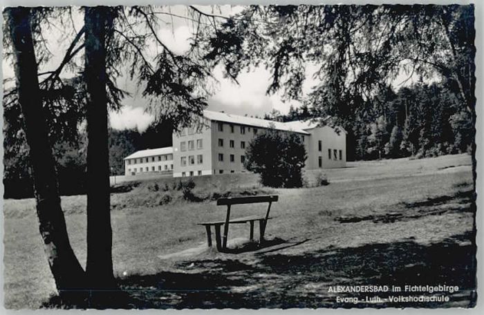 Bad Alexandersbad Evangelische Luthervolkshochschule * 19