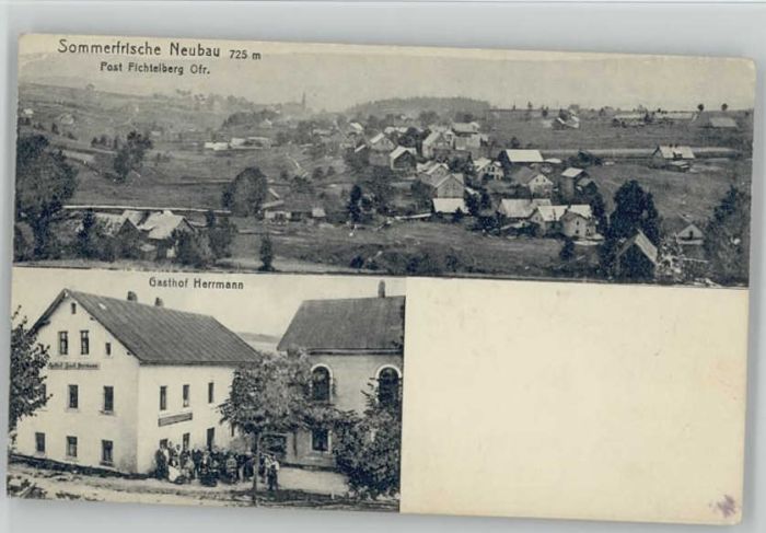 Fichtelberg Bayreuth Fichtelberg Gasthof Hermann * 1921-1965