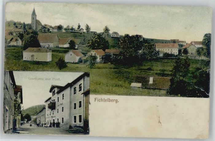 Fichtelberg Bayreuth Fichtelberg Gasthof zu Post * 1890-1920