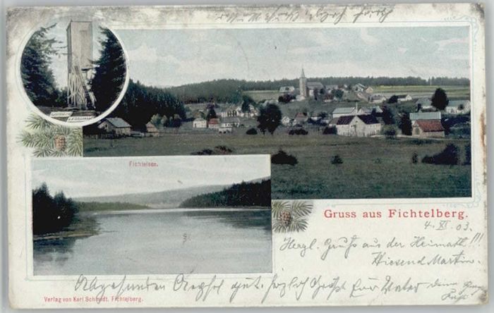 Fichtelberg Bayreuth Fichtelberg Fichtelsee x 1903