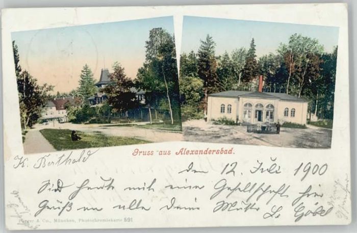 Bad Alexandersbad Hotel-Pension Weber