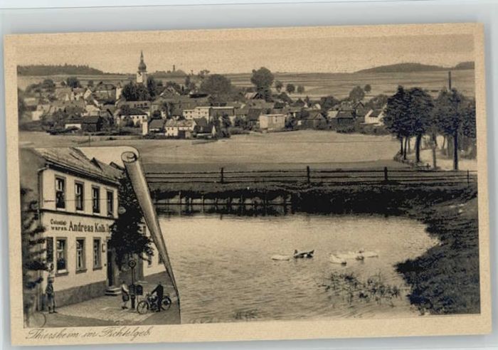 Thiersheim Kolonialwaren Andreas Kohl * 1890-1920