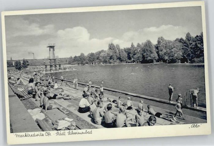 Marktredwitz städt. Schwimmbad * 1921-1965