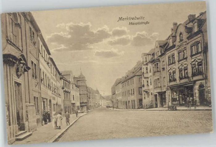 Marktredwitz Hauptstrasse  x 1916