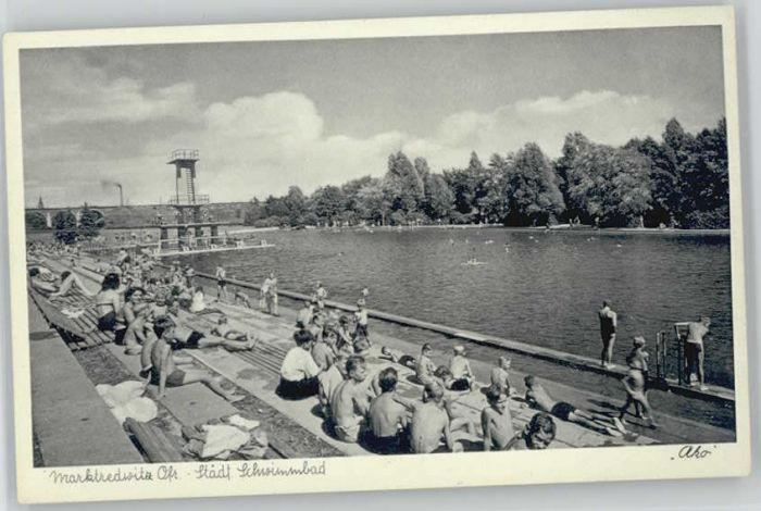 Marktredwitz städt. Schwimmbad * 1921-1965