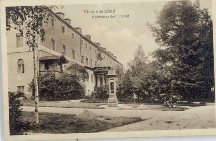 Bad Alexandersbad Kaltwasserheilanstalt * 1921-1965
