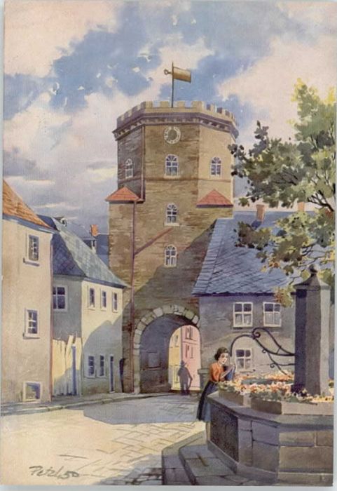 Wunsiedel Künstlerkarte KünstlerGust Petzl Koppen